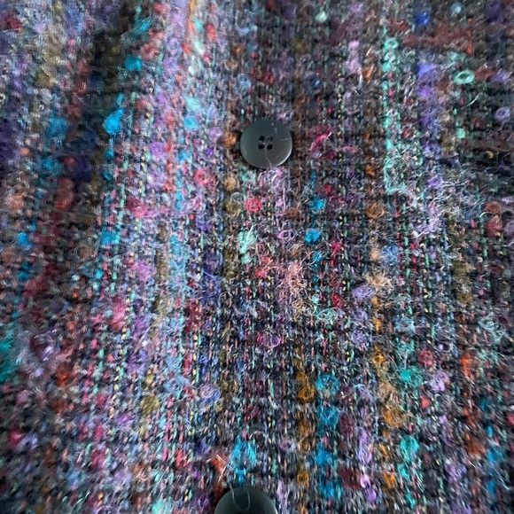 Toffs Vintage 80s Mohair Blend Blazer, Size M/L? - Picture 4 of 10